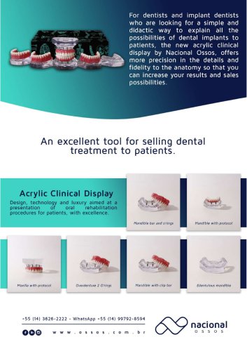 Acrylic Clinical Dislpay