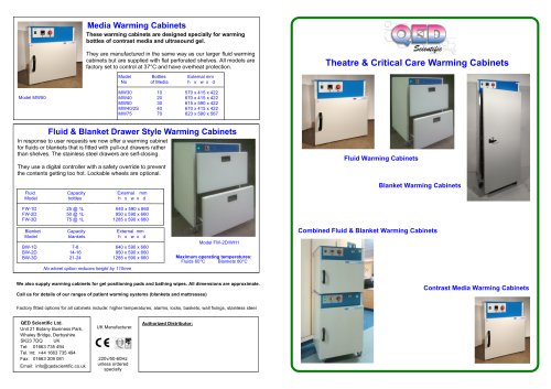 Blanket Warming Cabinets