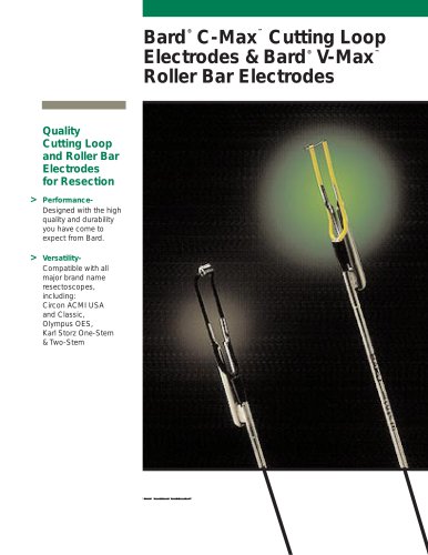 C-MAX? and V-MAX? Cutting Loop Electrodes