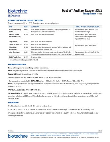 DuoSet™ Ancillary Reagent Kit 2