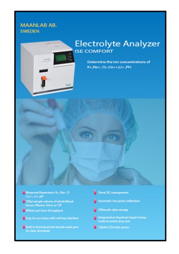 ELECTROLYTE ANALYZER