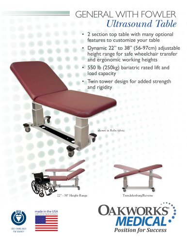 General Ultrasound Table