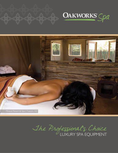 luxury spa equipment