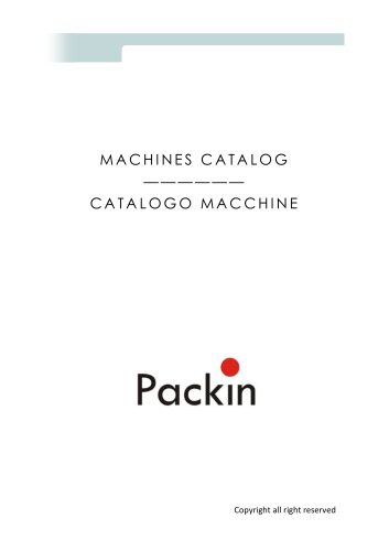 MACHINES CATALOG