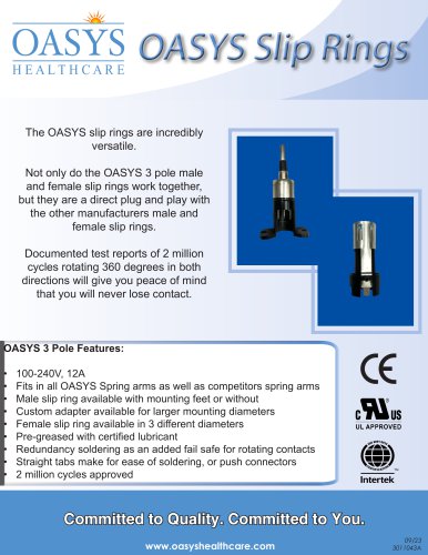 OASYS Slip Ring Brochure