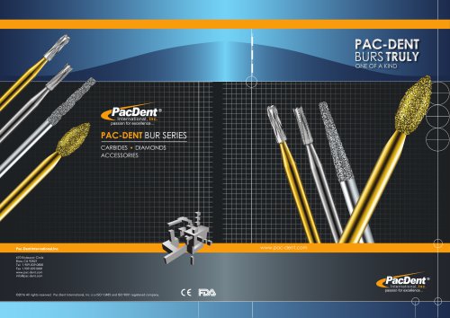 PAC-DENT BUR SERIES