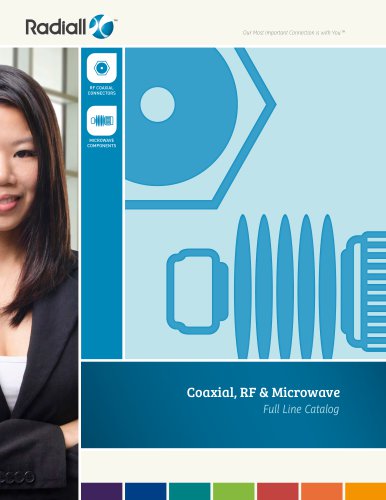 RF Coaxial Connectors Full Line Catalog