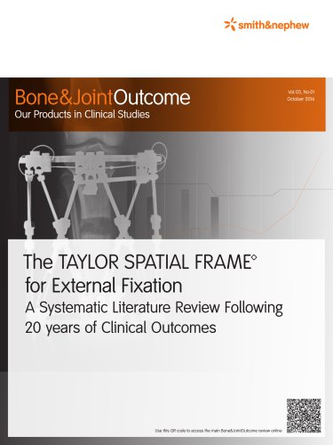 The TAYLOR SPATIAL FRAME&trade; for External Fixation
