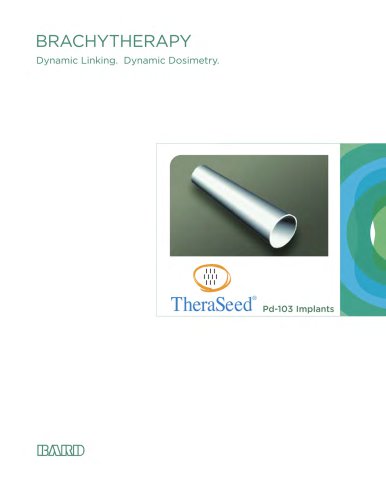 THERASEED&reg; Pd-103 Implant Brochure