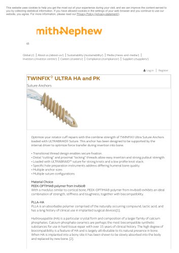 TWINFIX ULTRA HA and PK