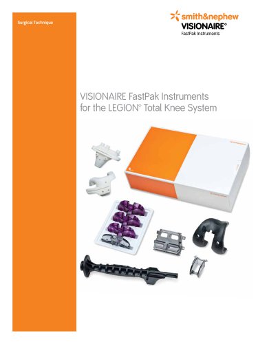 VISIONAIRE FastPak Instruments for the LEGION&trade; Total Knee System