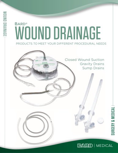 Wound Drainage Brochure