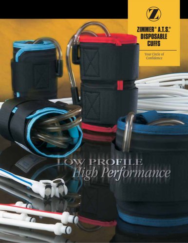 Zimmer&reg; A.T.S.&reg; Disposable Cuffs Brochure