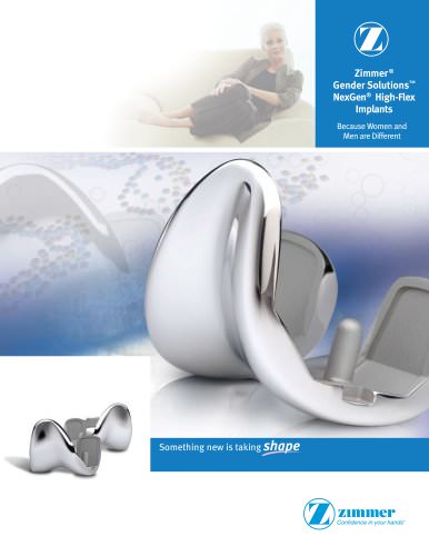 Zimmer&reg; Gender Solutions&reg; NexGen&reg; High-Flex Knee